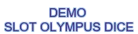 demo slot olympus dice